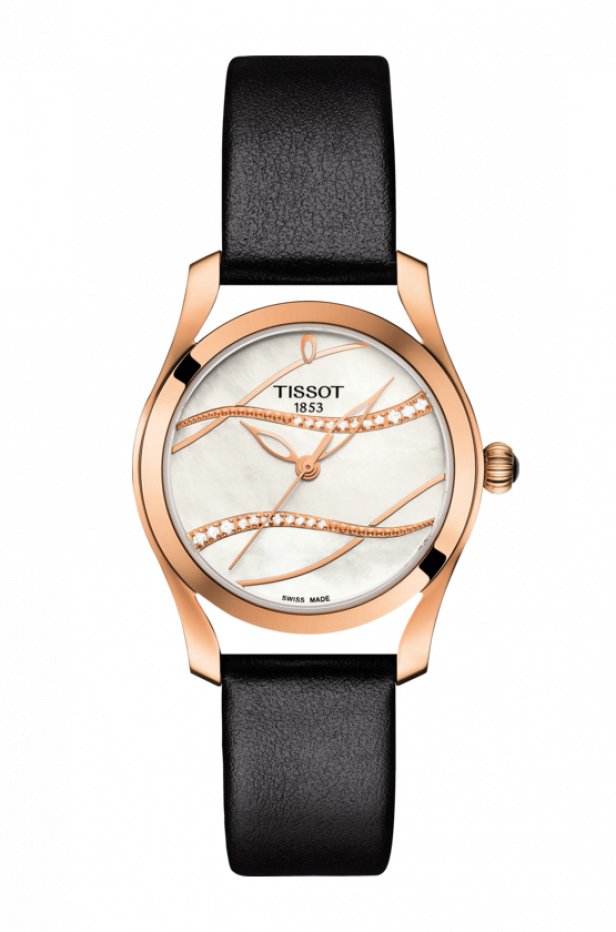 Tissot T Wave Rose Gold Clipart (616x932), Png Download