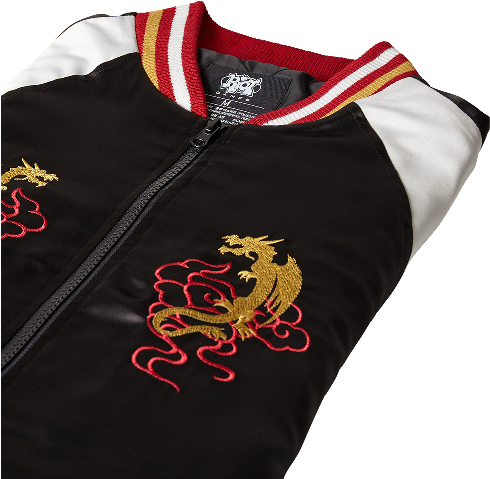 Dragon Fist Lee Sin Souvenir Jacket - Dragon Fist Lee Sin Jacket Clipart (979x957), Png Download