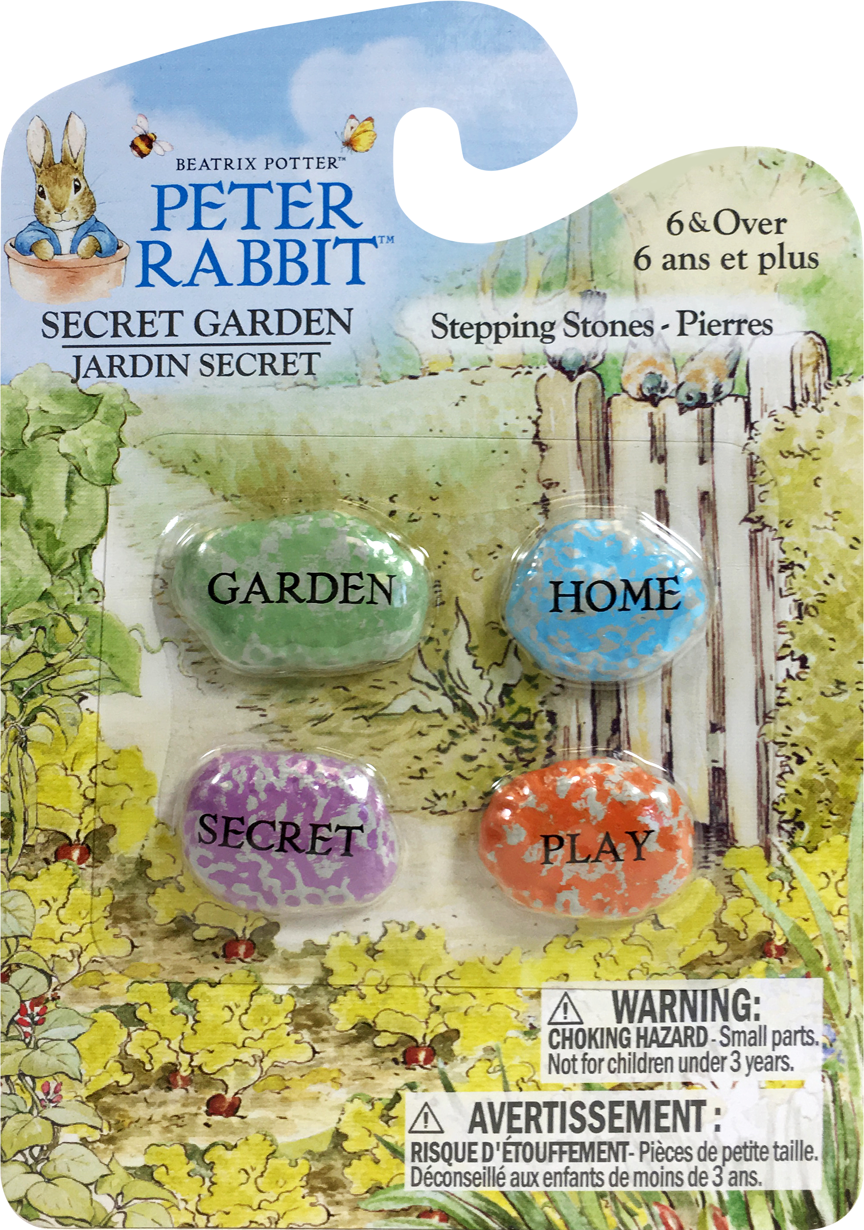 Peter Rabbit Secret Garden Stepping Stones Accessory - Wetland Clipart (1800x2500), Png Download