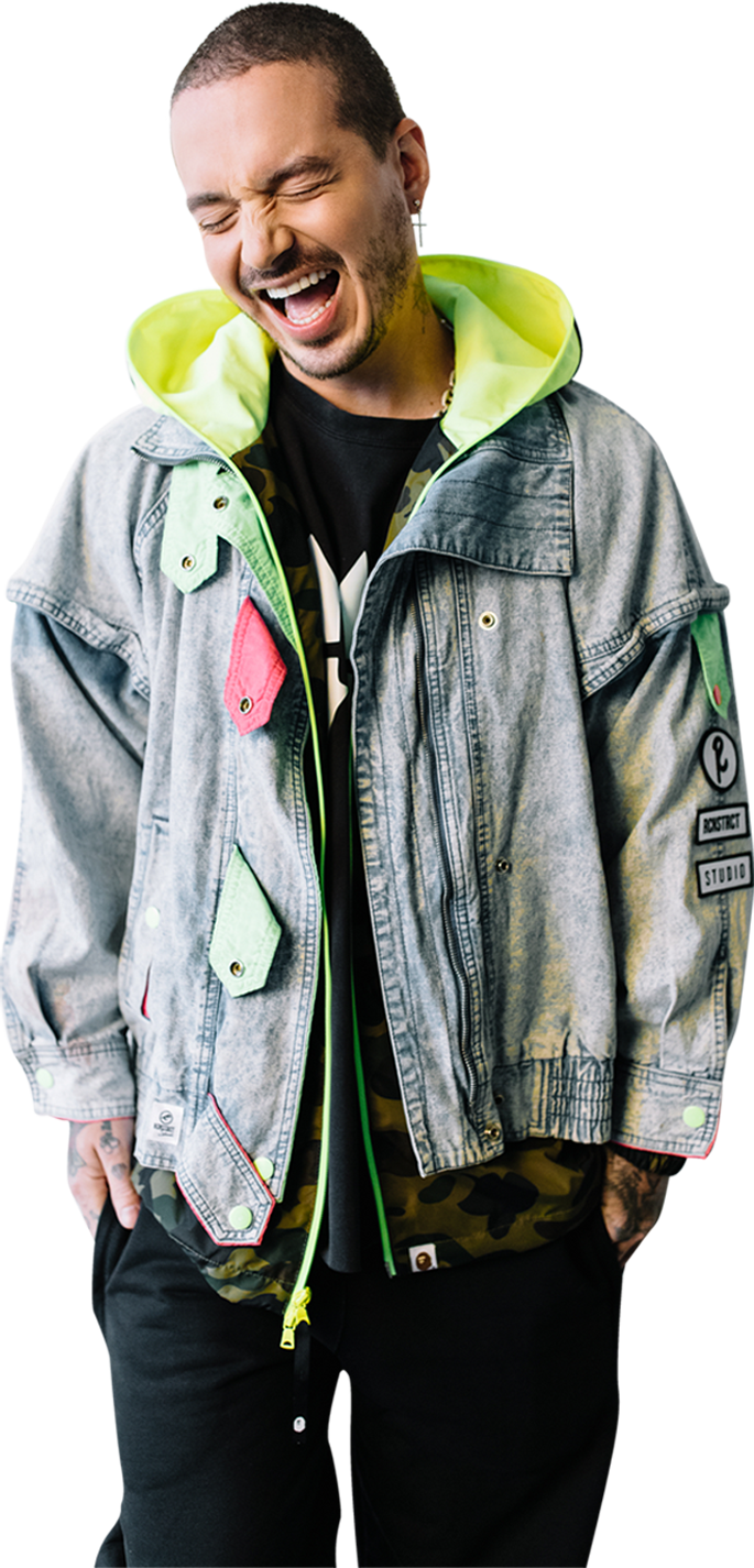 J Balvin 2018 , Png Download - J Balvin Fantasy Springs Casino Clipart (685x1425), Png Download