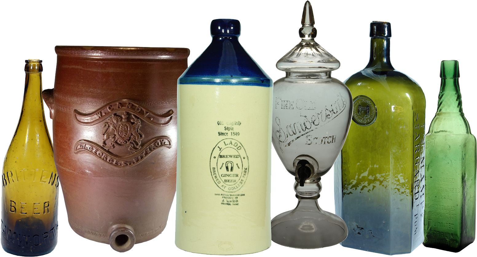 Email Collage Auction 7 Copy - Glass Bottle Clipart (1650x904), Png Download