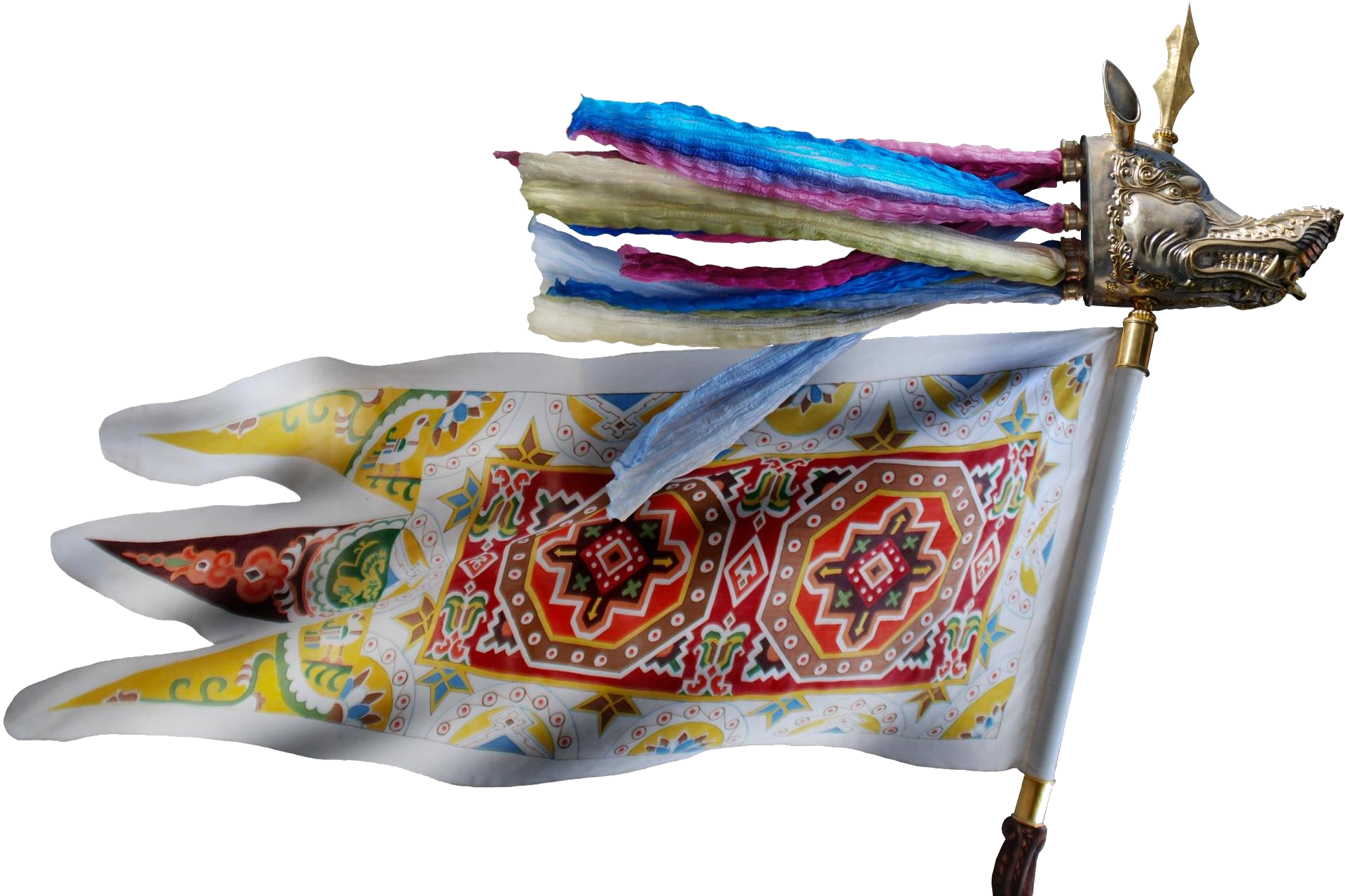 Волк У Тюрков Clipart (1920x1279), Png Download