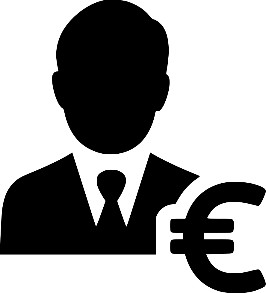 Svg Free Stock Euro Earnings Income Man Svg Png Icon Customer Icon Png Clipart Large Size Png Image Pikpng