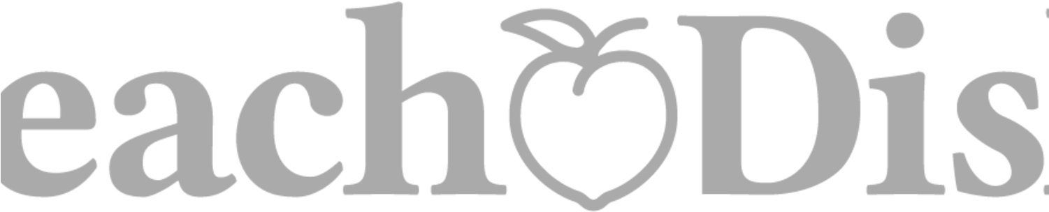 Peach Dish Logo Clipart (1500x500), Png Download