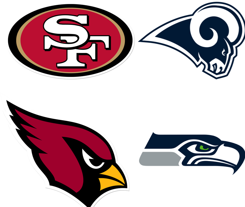 Nfl Quick Draft Breakdown Nfc West - Dallas Vs San Francisco 2017 Clipart (800x675), Png Download