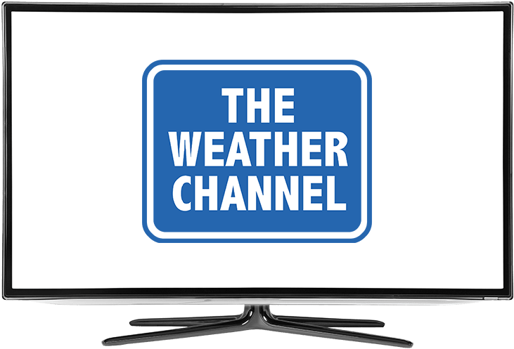 What Channel Is The Weather Channel On Dish - Weather Channel Clipart (731x497), Png Download
