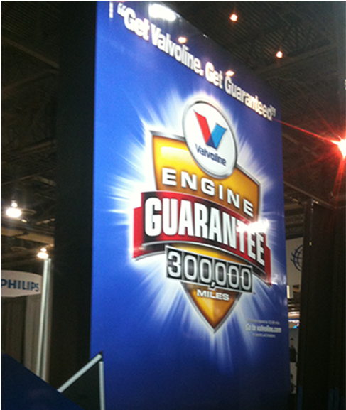 Valvoline Booth Wall Mural Print & Install - Banner Clipart (768x576), Png Download