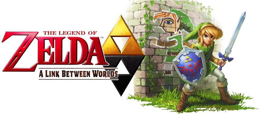 The Legend Of Zelda - Legend Of Zelda Link Between Worlds Art Clipart (990x380), Png Download
