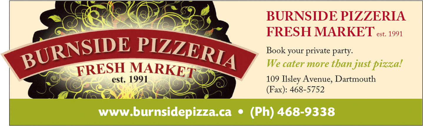 Burnside Pizzeria Fresh Market Clipart (1440x500), Png Download