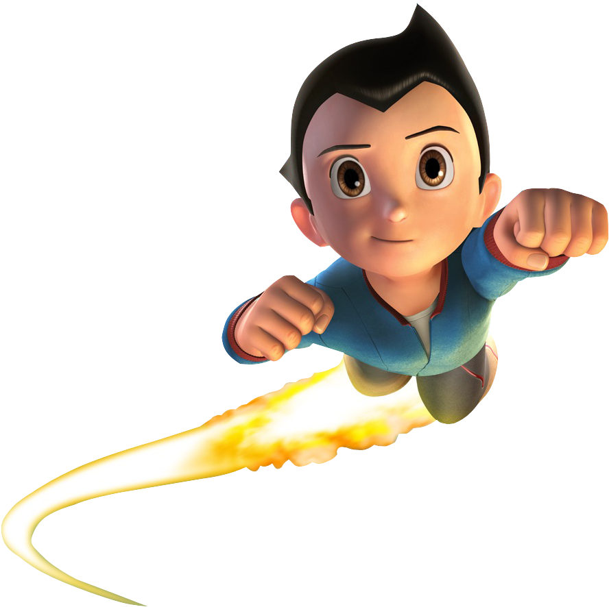 Astro Boy Movie Png , Png Download - Japanese Boy Cartoon Characters Clipart (888x886), Png Download
