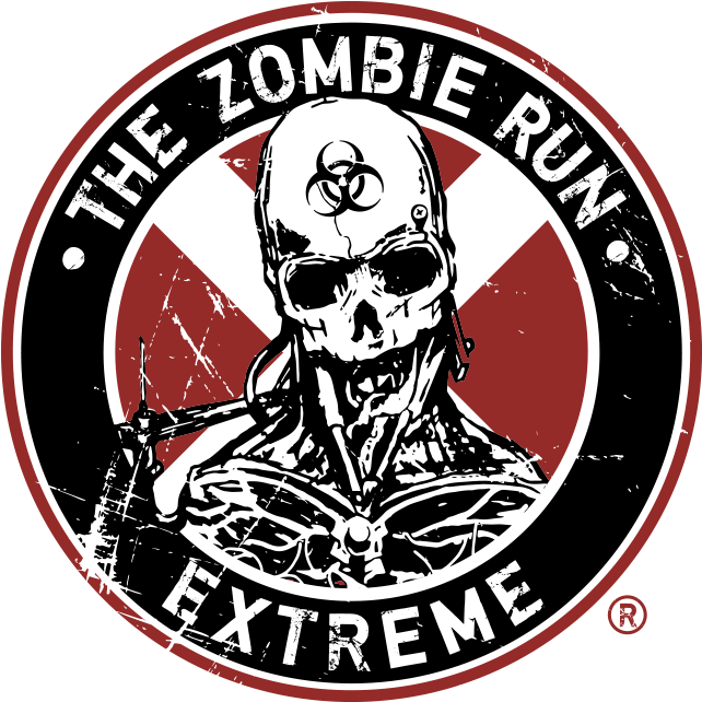 The Zombie Run - Round Rock Express 20th Anniversary Logo Clipart (792x792), Png Download