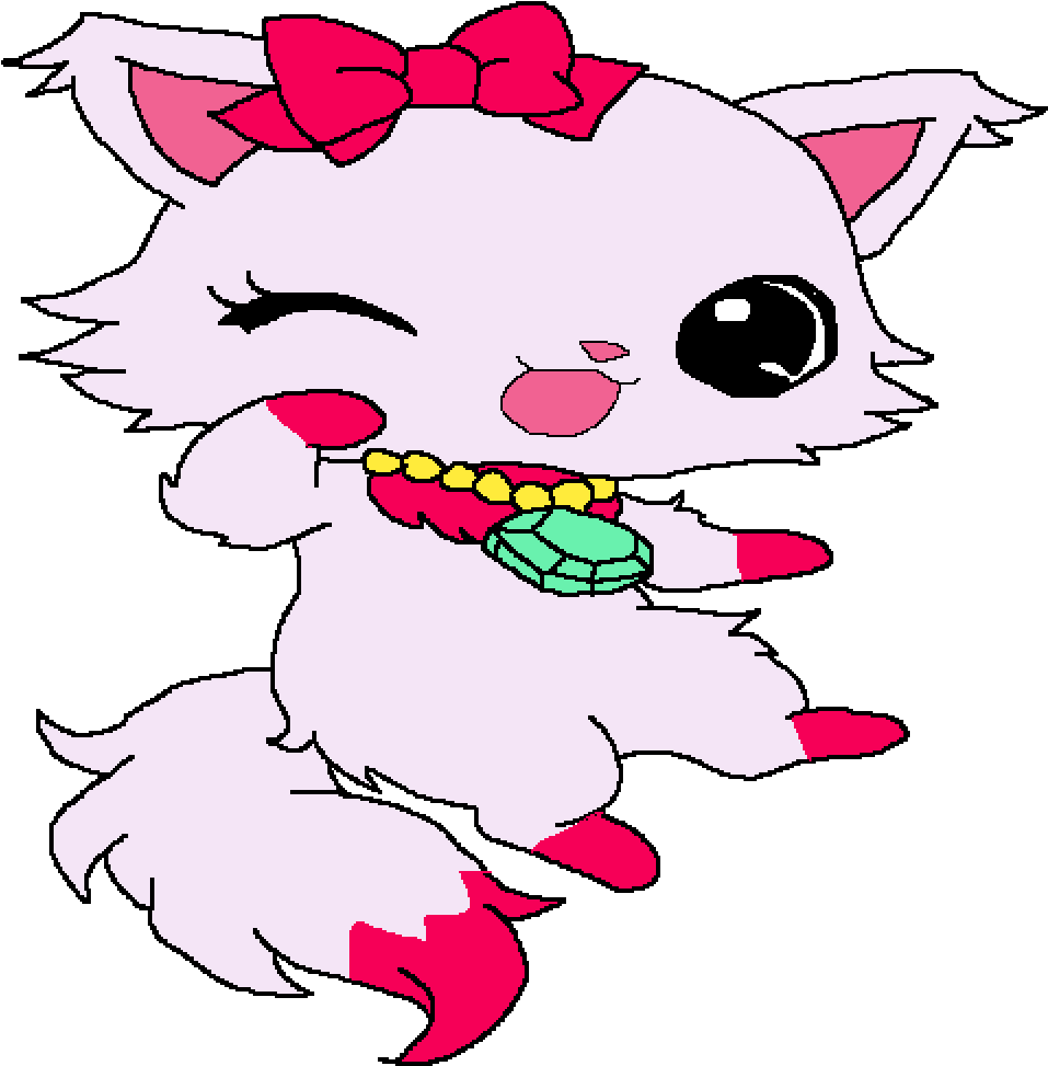 Happy Cat - Cartoon Clipart (1000x1000), Png Download