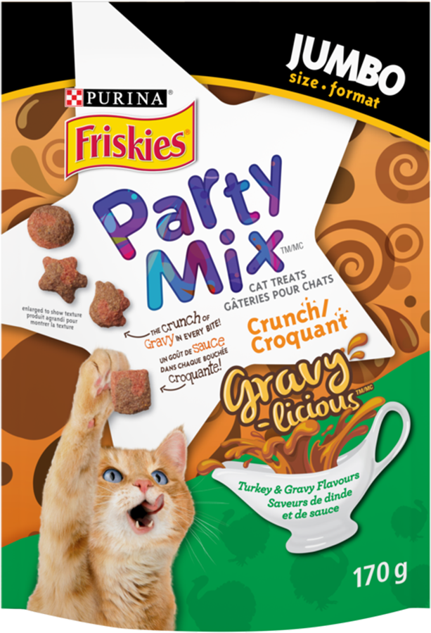 2 Out Of 2 Cats Agree - Party Mix Cat Food Clipart (800x1000), Png Download