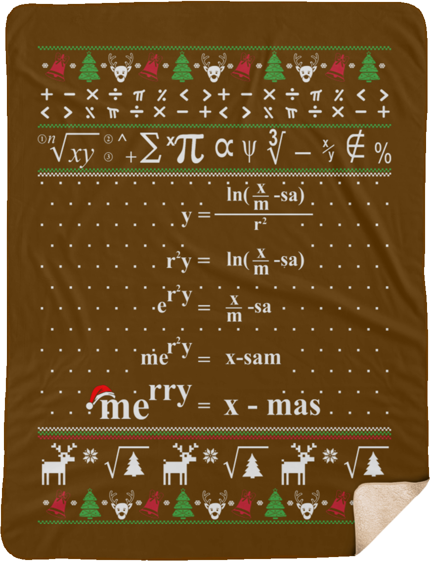 Funny Math Teacher Ugly Christmas Sweater Extra Large - Commemorative Plaque Clipart (1155x1155), Png Download