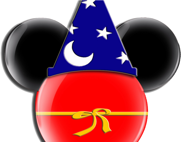 Disney Ears Cliparts - Sorcerer Mickey Mouse Head - Png Download (640x480), Png Download