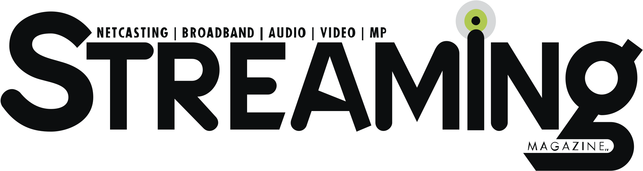 Streaming Logo Png Transparent - Streaming Logo Clipart (2191x585), Png Download