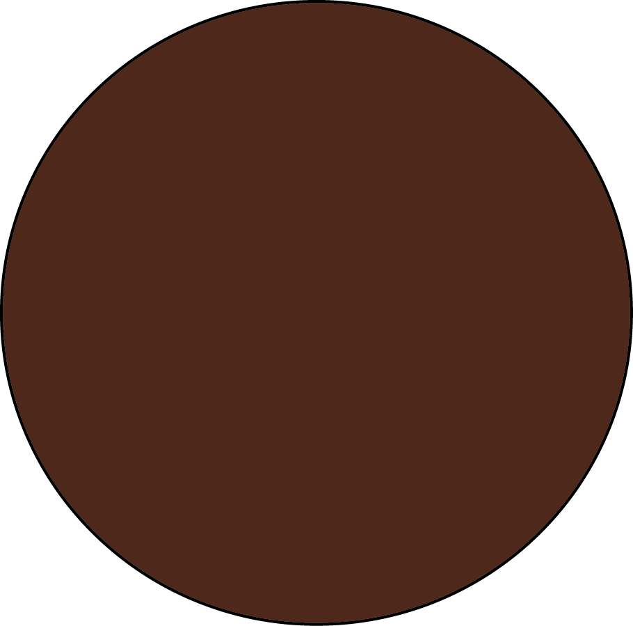 Brown Color Circles - Circle Clipart (910x899), Png Download