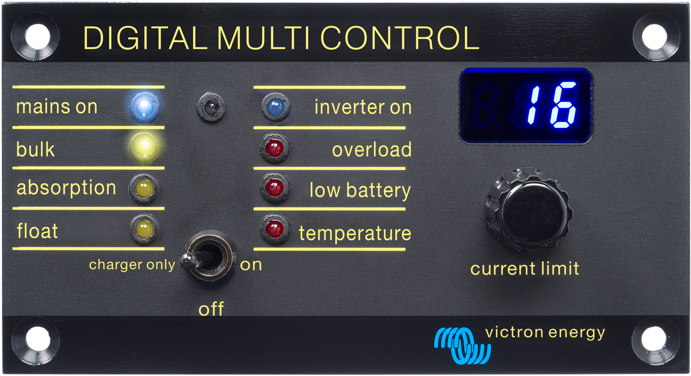 Digital Multi Control Panel - Digital Multi Control Victron Energy Clipart (1550x890), Png Download