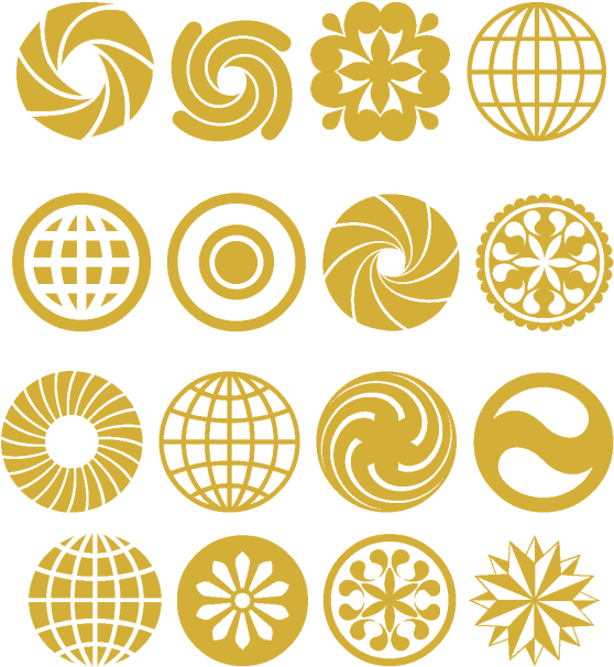 Graphic Black And White Stock Gold Colors Circle Png - Circle Clipart (640x640), Png Download