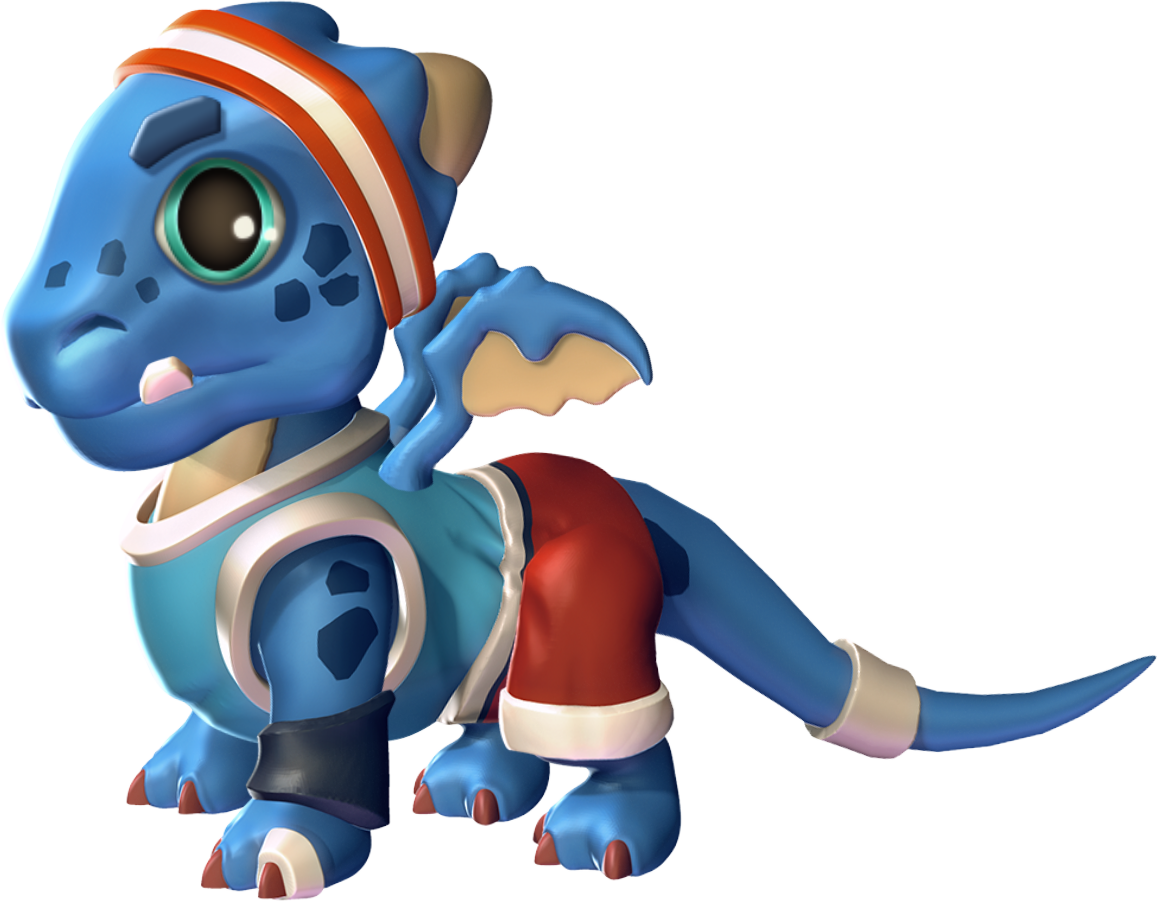 Slam Dunk Dragon Baby - Cartoon Clipart (1158x901), Png Download