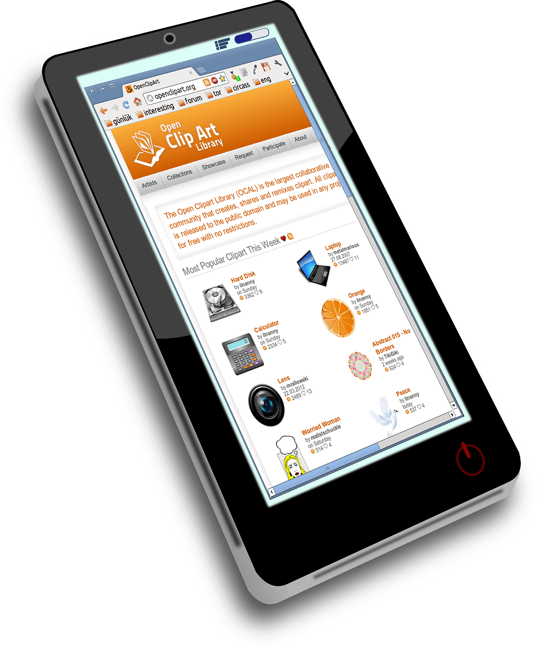 Floor Clipart Swipe - Smartphone - Png Download (1064x1280), Png Download
