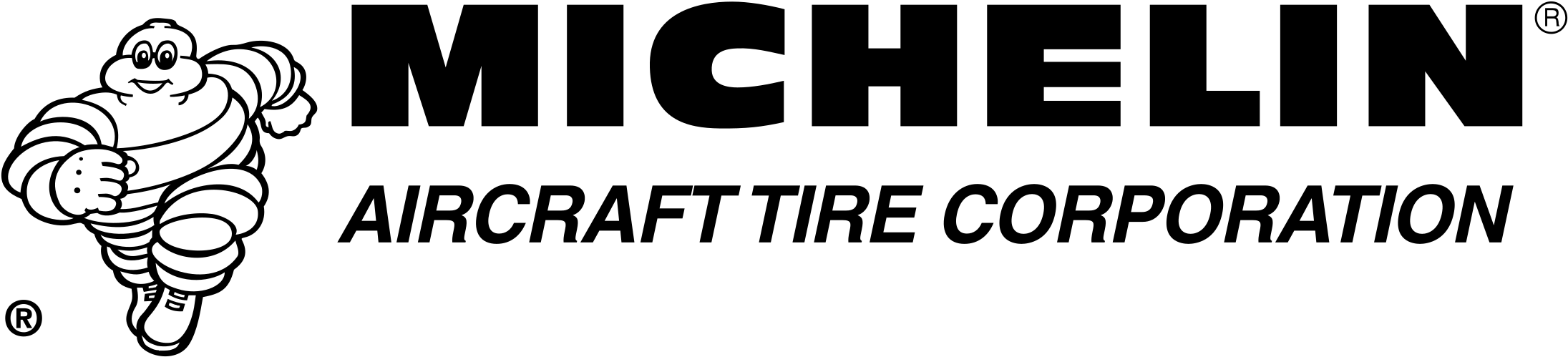 Michelin Aircraft Tire Logo Png Transparent - Michelin Clipart (2400x2400), Png Download