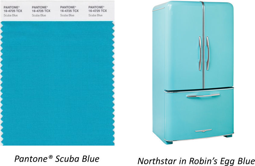 Photo 4 - Blue - Tropical Blue Pantone Clipart (868x575), Png Download