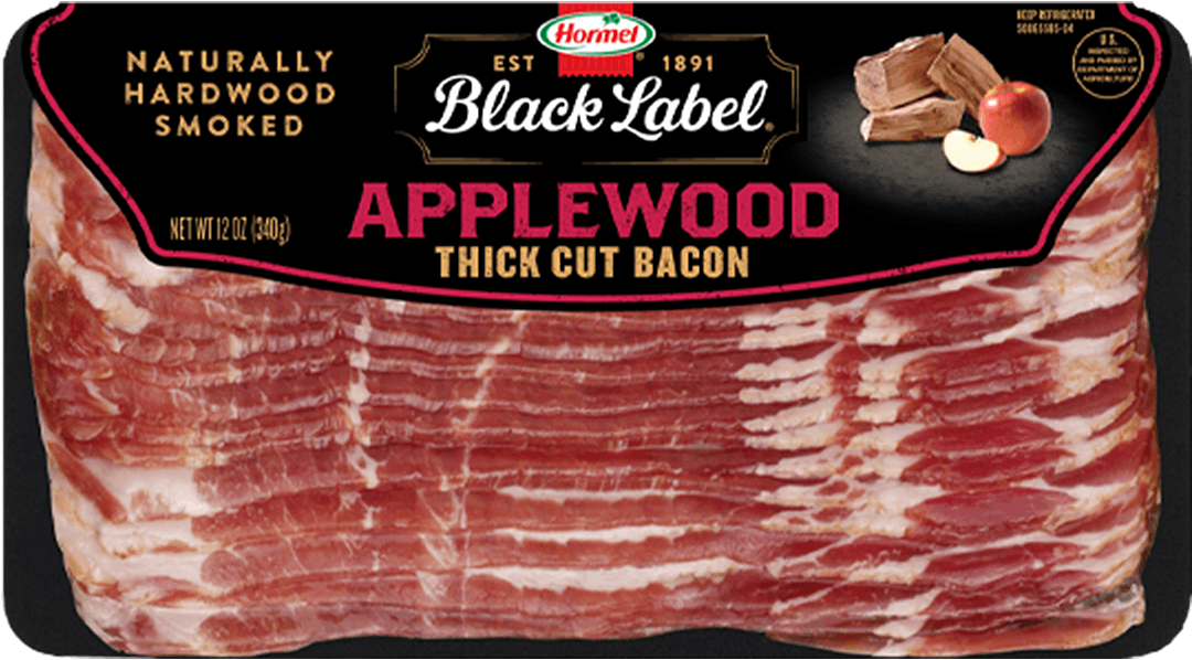 Transparent Bacon Applewood - Hormel Black Label Bacon Clipart (1200x825), Png Download