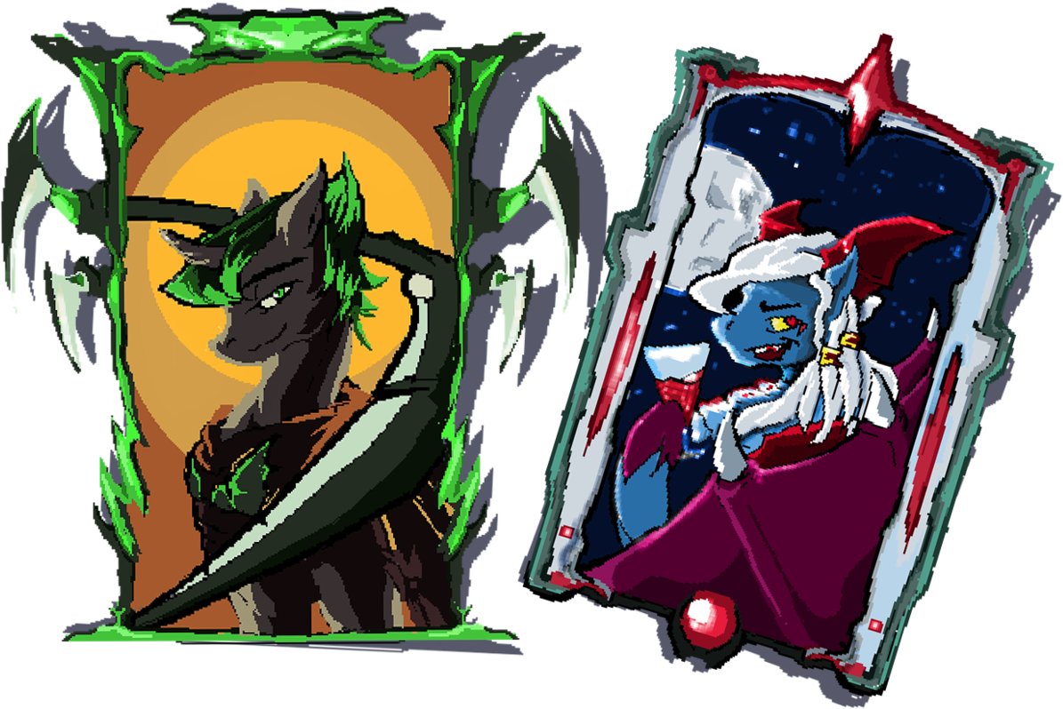 Daggerformle, Bat Pony, Blood, Card, Halloween, Holiday, - Illustration Clipart (1280x916), Png Download