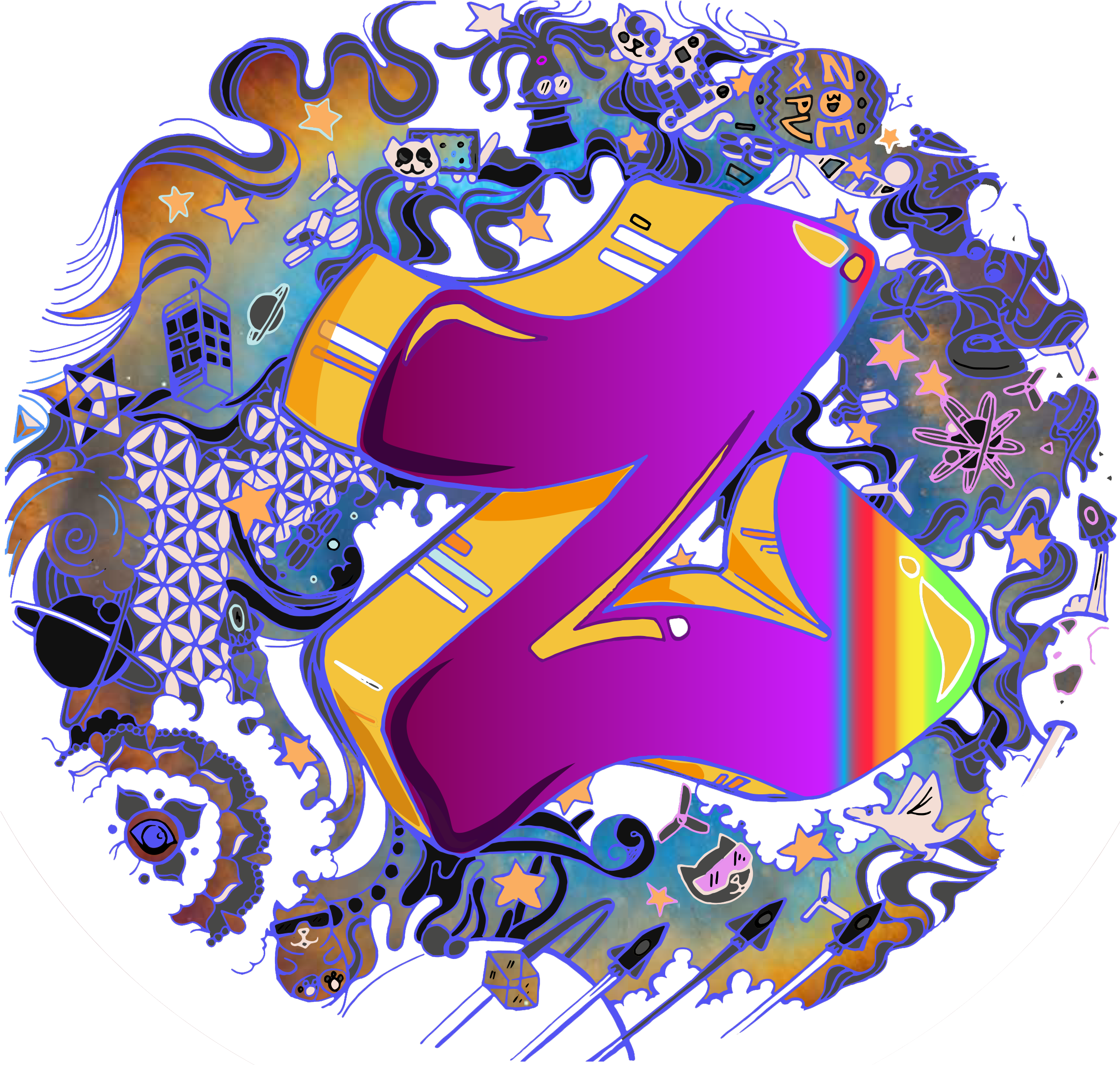 House Of Z - Illustration Clipart (2272x2173), Png Download