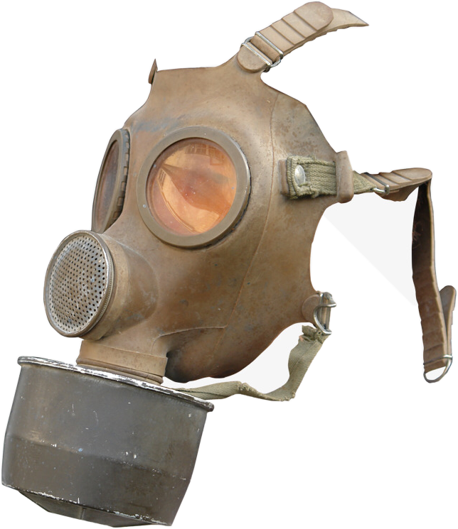 Gasmask Sticker - Gas Mask Clipart (644x745), Png Download