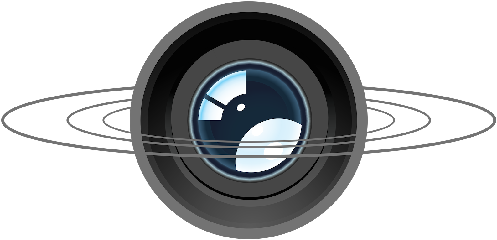 Blackhole Productions - Camera Lens Clipart (1920x1080), Png Download