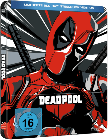 Deadpool - Deadpool 4k Steelbook Clipart (786x587), Png Download