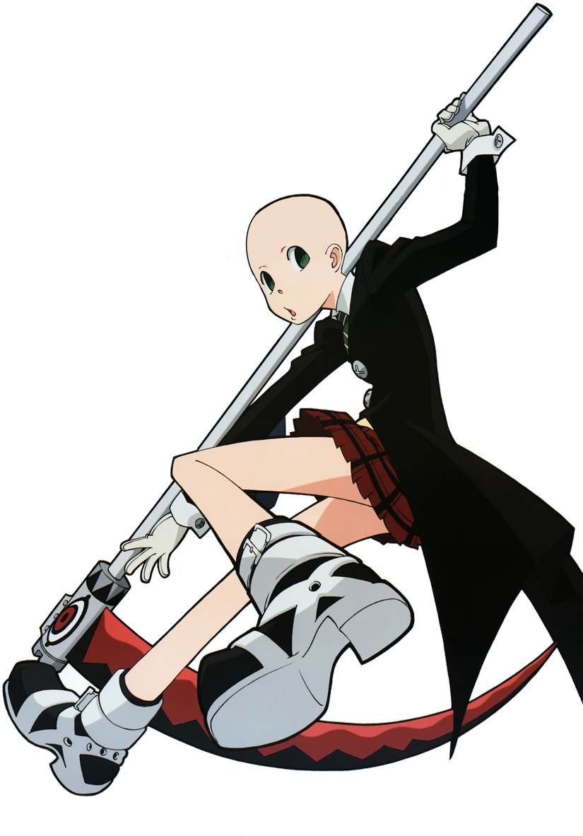 Making Your Favorite Characters Bald - Maka Albarn Clipart (874x1200), Png Download