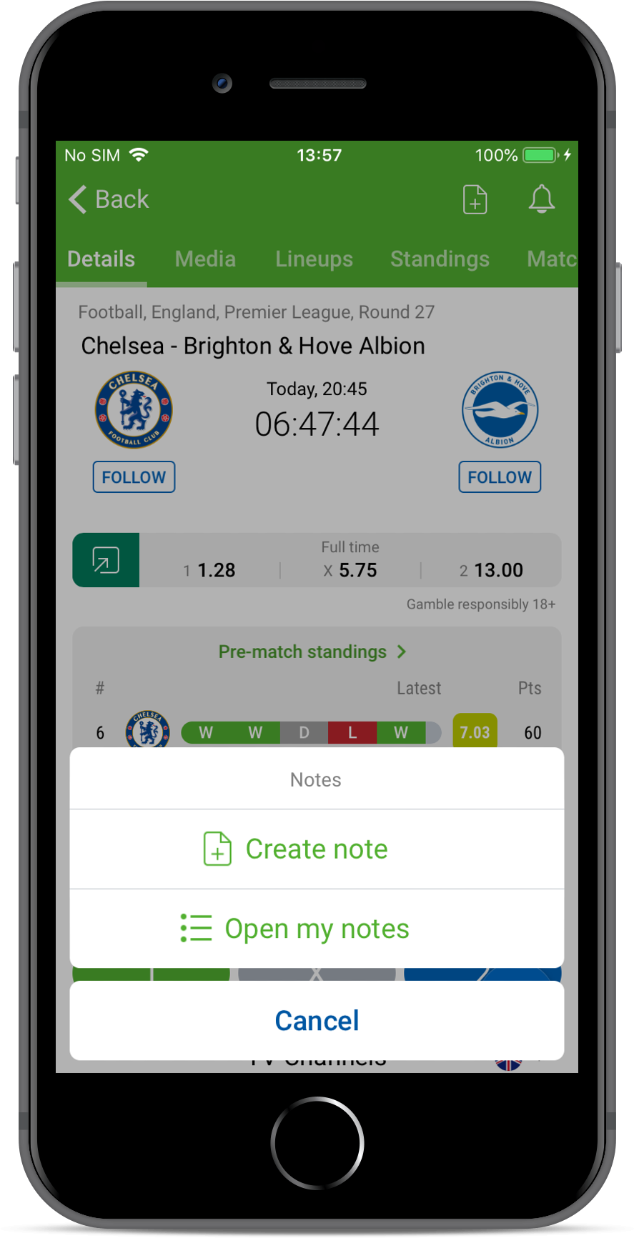 Smartphone Clipart (950x1750), Png Download