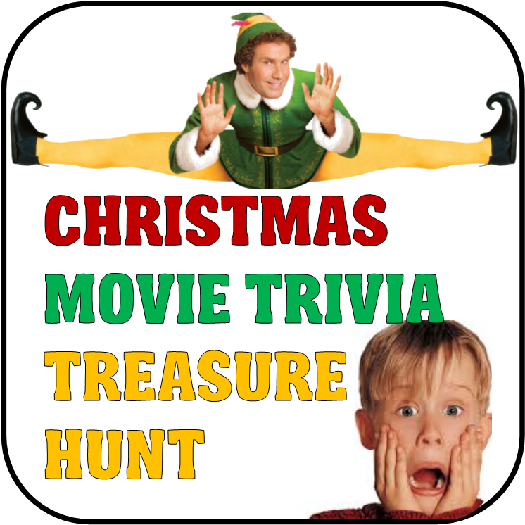 Christmas Movie Theme Party Clipart (807x771), Png Download