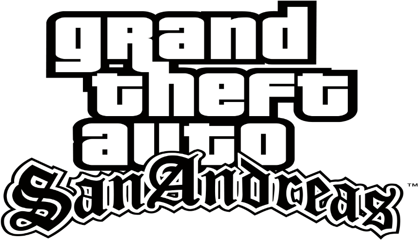 Grand Theft Auto San Andreas - Grand Theft Auto San Andreas Png Clipart (1024x500), Png Download