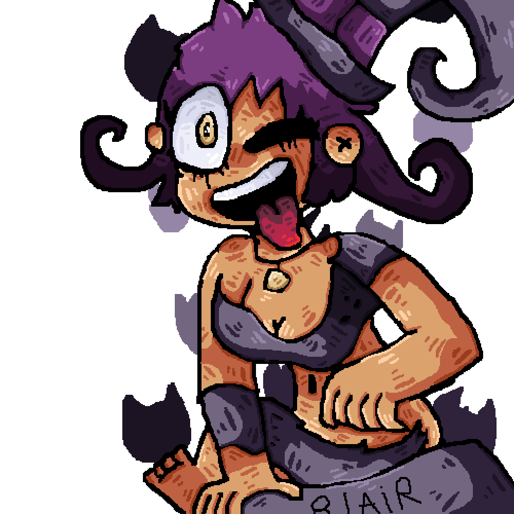 Blair From Soul Eater - Cartoon Clipart (1000x1000), Png Download