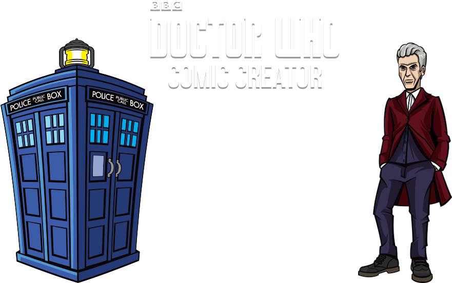 Live - Doctor Who Comic Maker Clipart (941x569), Png Download