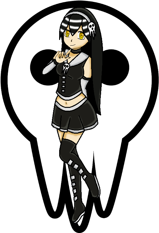 Kiddy Death - Death Original Soul Eater Clipart (609x782), Png Download