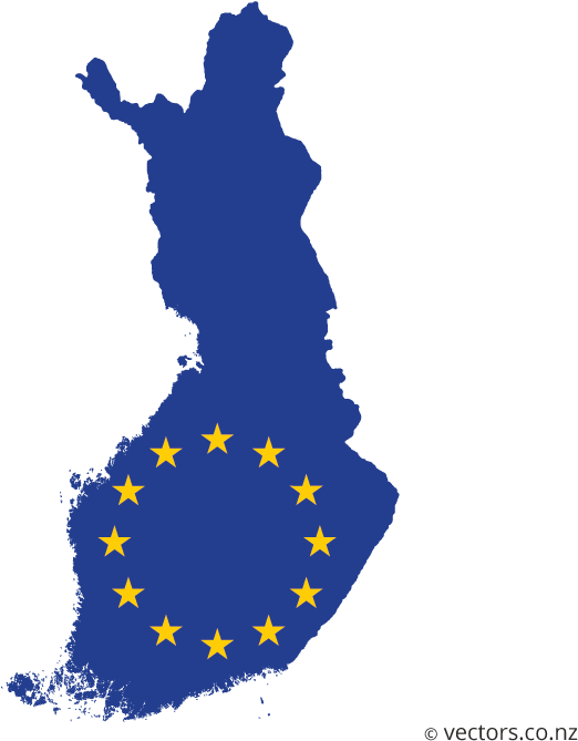 Eu Flag - Finland Election Map 2019 Clipart (700x700), Png Download