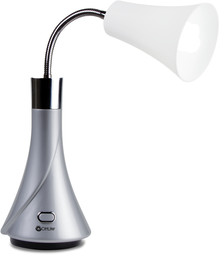 Ottlite Tulip Desk Lamp - Lamp Clipart (1000x1000), Png Download