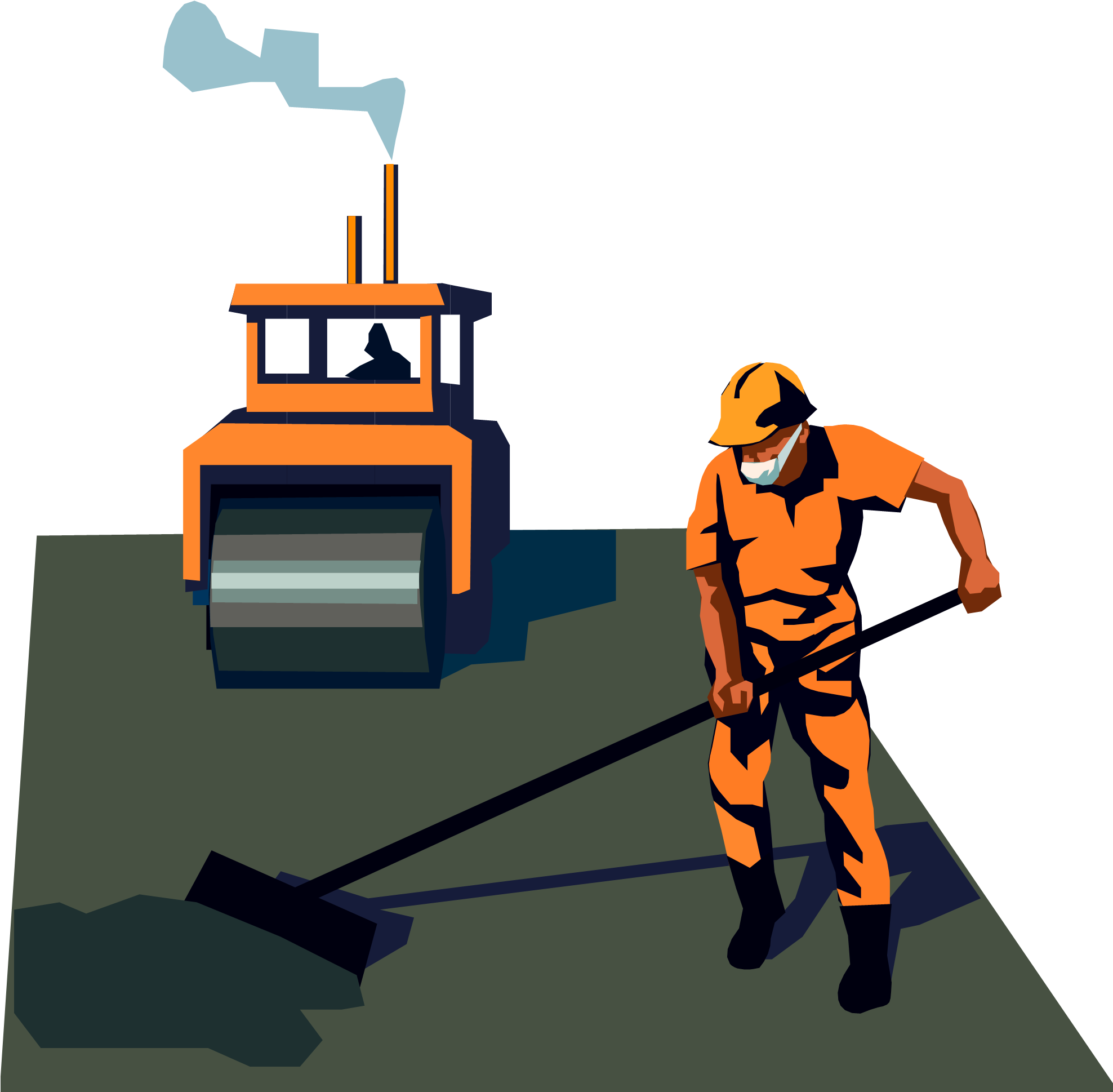 Asphalt Clipart Road Maintenance - Asphalt Clipart - Png Download (1975x1995), Png Download