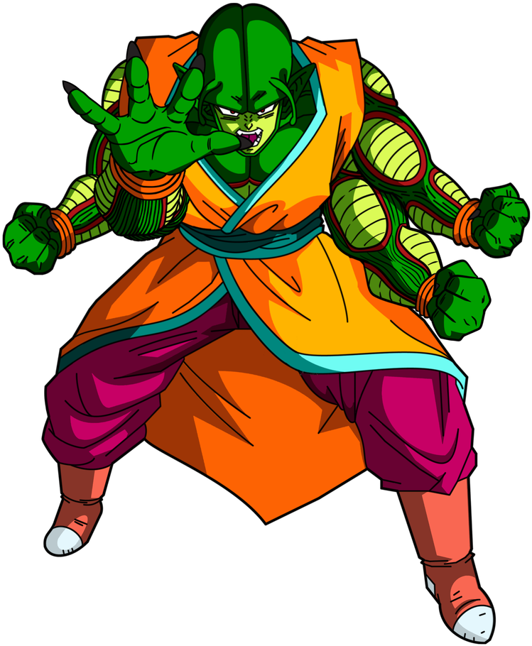 Namekian Png - Dbs Zalama Clipart (832x961), Png Download