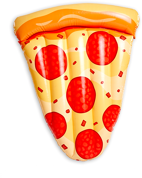 Pizza Float - Food Pool Floats Transparent Background Clipart (654x654), Png Download