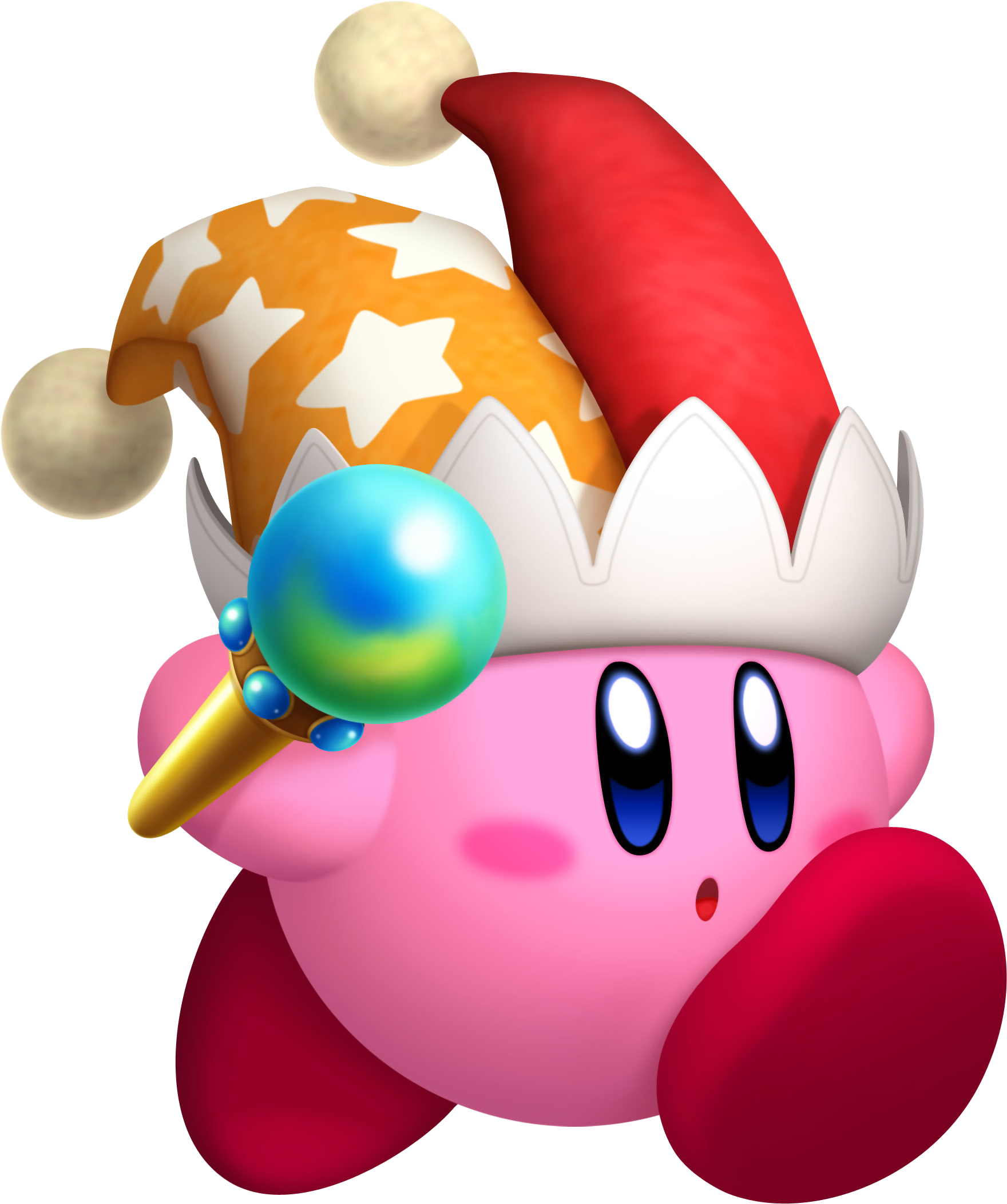 Krtdl Beam - Beam Kirby Star Allies Clipart (1881x2215), Png Download
