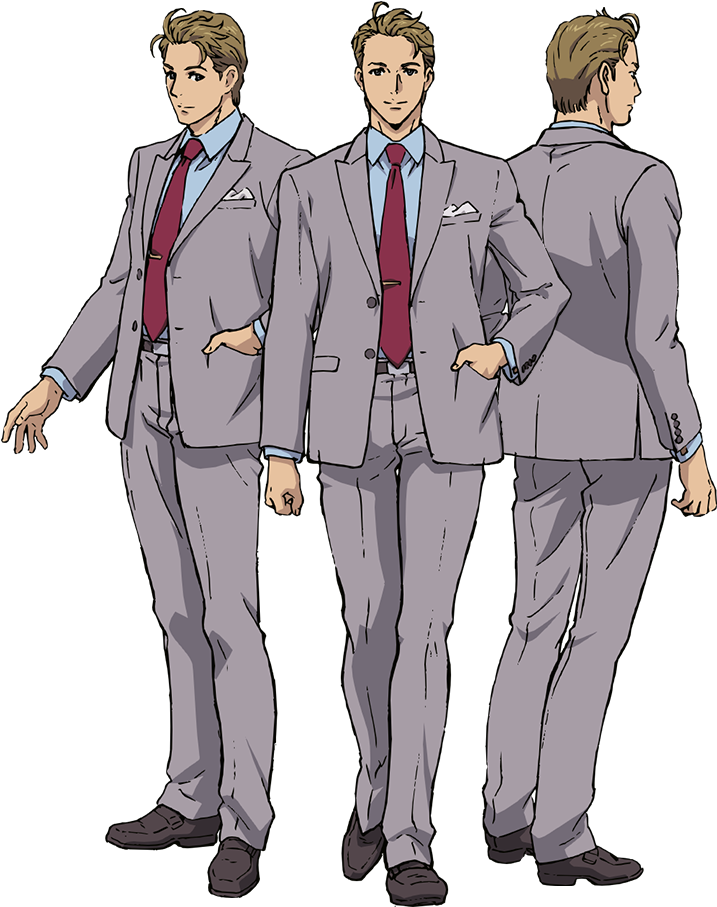 Mikuni Shinji Download Mikuni Shinji Image - Tuxedo Clipart (820x954), Png Download