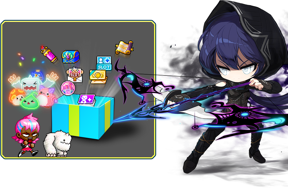 Maplestory New Archer Class Clipart (996x663), Png Download
