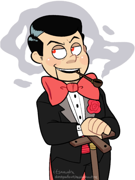 A Bunch Of New And Old Goosebumps Arts - Slappy The Dummy Cartoon Clipart (500x645), Png Download