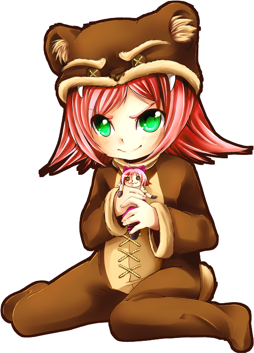 Annie Png , Png Download - Annie League Of Legends Chibi Clipart (525x729), Png Download